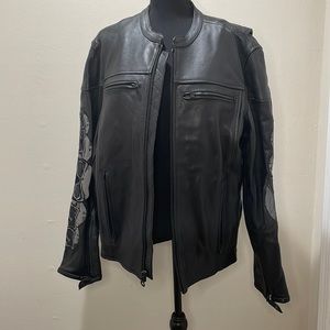 Wilsons Leather Kyle Leather Rider Jacket